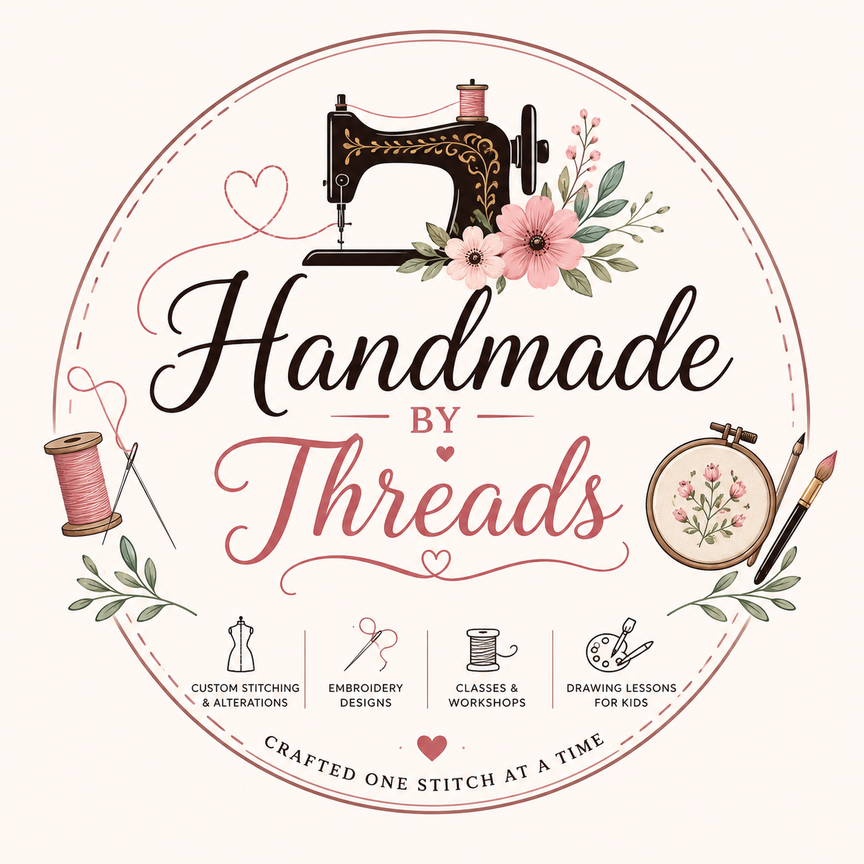 Handmade by Threads logo
